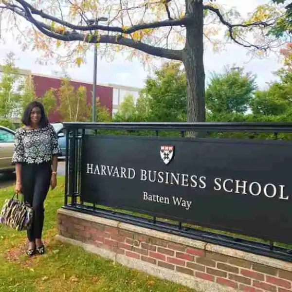 Actress Chika Ike Pictured At Harvard University